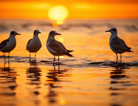 Poszter 65x50cm Sirály mese