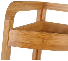 Bamboo háromszintes bambusz sarokállvány - Unimasa