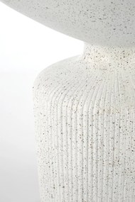 Sintro dohányzóasztal 54 cm - fehér terrazzo