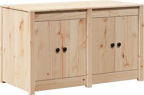 vidaXL Konyhaszekrény Barna Tölgy 106 x 55 x 64 cm Tömör fenyőfa