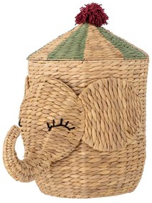 Natúr színű vízijácint játéktároló kosár ø 35x50 cm Bobo – Bloomingville Mini