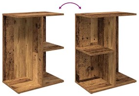 éjjeliszekrények 2 db régi fa 46,5x29x61 cm gépelt fa