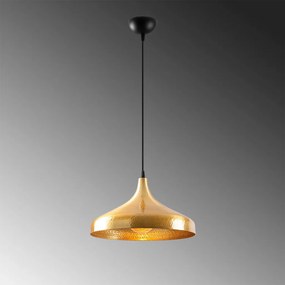 Tattoo függőlámpa, arany-fekete