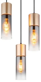 Globo 21000-3HCA - ANNIKA kábeles függeszték, 3xE27/25W/230V, átm. 30 cm