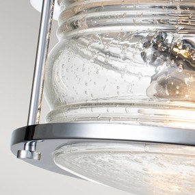 Quintiesse ASHLAND BAY QN-ASHLANDBAY-F-PC-BATH Süllyesztett mennyezeti lámpa 2x60W/E27 IP44