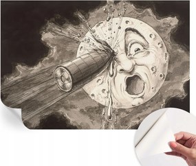 Design fali fotótapéta öntapadós űr ütközés 152x104 cm