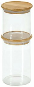 Kesper 38010 Üveg tárolóedény, átmérő 10 cm, 1200ml
