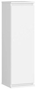 Állószekrény / faliszekrény 99 cm - Akord Furniture CLPW30 - fehér