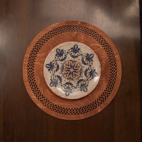 Seljuk tálca, rózsaszín, 36×36 cm – TR790PYN1140
