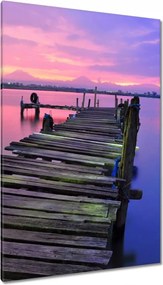 Vászonkép 80x120 Híd a deszkákból