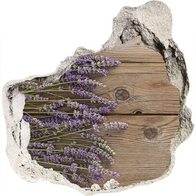 3d lyuk fal dekoráció Lavender fa nd-p-85126180