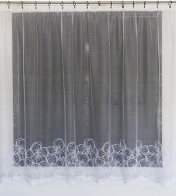 Mg Függöny 78/100 Fehér 300x140 kész szalaggal