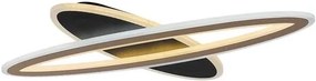 RÁBALUX 71313 TANELI2 Modern LED Mennyezeti Lámpa Fekete/ Arany IP20