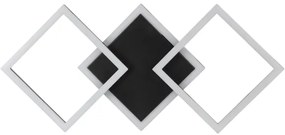 Brilliant - LED mennyezeti lámpa JORVIC LED/21W/230V 28x61,5 cm fekete