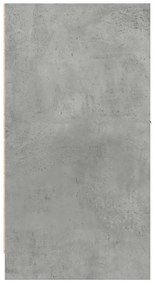 betonszürke szerelt fa patikaszekrény 40 x 41 x 77,5 cm