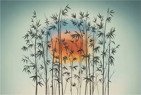 Fotótapéta Flizelin Dekoratív Hálószoba Harmonikus nyugat 104x70