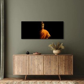 Kép - Arany Buddha szobor (120x50 cm)