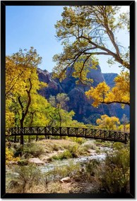 Poszterek keretben 40x60 Híd Építészet Tájkép