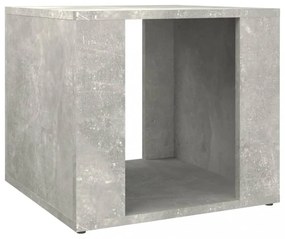 betonszürke szerelt fa éjjeliszekrény 41 x 40 x 36 cm