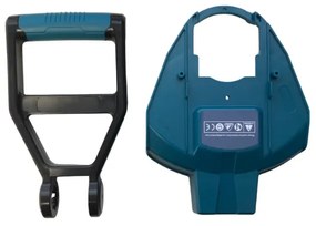 Akkus bozótvágó LCD kijelzővel HAYAMI HA-1041 + 2x akkumulátor + pengék + tartozékok