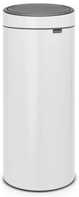 Fehér acél érintésre nyíló szemetes 30 l Touch Bin – Brabantia