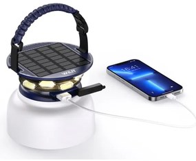 Immax 08493L - LED RGB hordozható napelemes lámpa LED/10W/5V/3600mAh/IP65