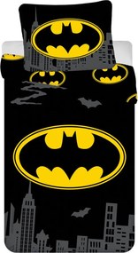 Batman The Emblem ágyneműhuzat 140×200cm, 70x90 cm