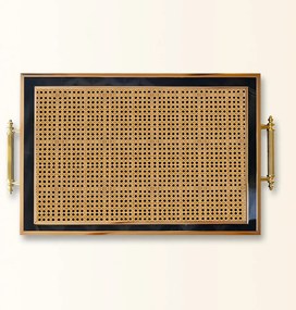 Üveg tálca 50 × 29 × 3,5 cm