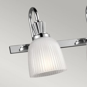 Kichler klasszikus fali lámpa cora króm elskl-cora4-bath IP44