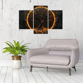 Kép – Életfa lávában II. (90x60 cm)