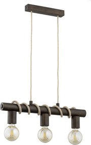 ALFA 62256 KRONOS Többágú Függesztett Lámpa Wenge E27 IP20