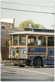 Poszterek 80x120 Antik Trolleybus