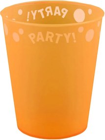 Narancssárga Orange micro prémium műanyag pohár 250 ml