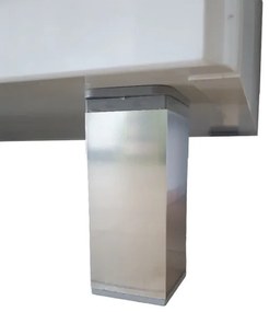 Viva SZQUARE fürdőszobai ÁLLÓSZEKRÉNY 192 magas POLCOS - 50 x 35 x 192 cm