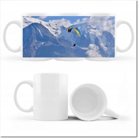 Ejtőernyő mintás bögre