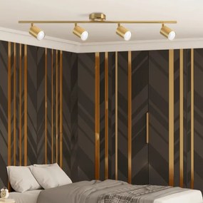 Spotlámpa GOLDI 4xGU10/10W/230V arany