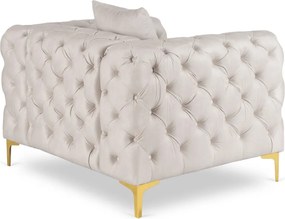 SORRENTO 1S fotel, krém bársony