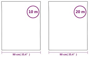 3 db ezüst PVC fényvisszaverő statikus napsugárzás elleni fólia
