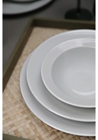 18 darabos fehér porcelán étkészlet