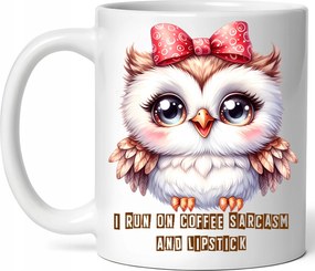 Látványos Bögre Aranyos Bagoly Kerámia Doboz 330ml