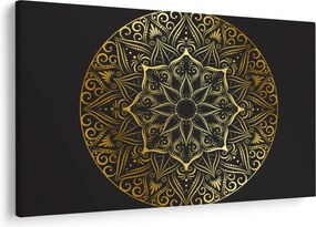 Az arany absztrakció képe (90x60 cm)