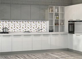 Fotótapéta flizelina Madarak Cseresznye Virágok Romantikus Tavasz 250x60 +ragasztó