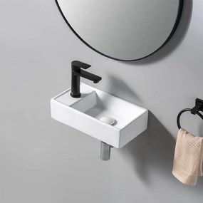 AREZZO design AUSTIN 40x22 bal oldali mini kézmosó AR-340A