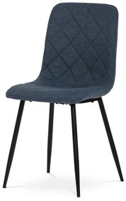 Scaun de sufragerie modern albastru CT-283