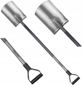 Egyenes ásó acél nyéllel, 125 cm