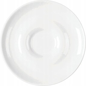 Porcelán Rak Lyra csészealj LRCU22, LRCU18 elefántcsont