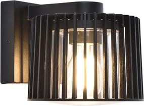 LUTEC 5197501012 SHYNE Modern Kültéri Fali Lámpa Fekete E27 IP44