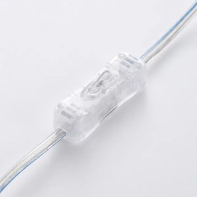 Brilliant - CLARIE asztali lámpa 1xE14/40W/230V matt króm/fehér