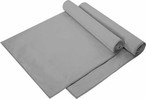 vidaXL Sport Törölközők 2 pcs Sötétszürke 140 x 70 cm