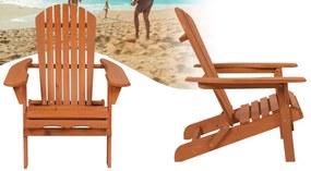 Fa, összecsukható kerti szék